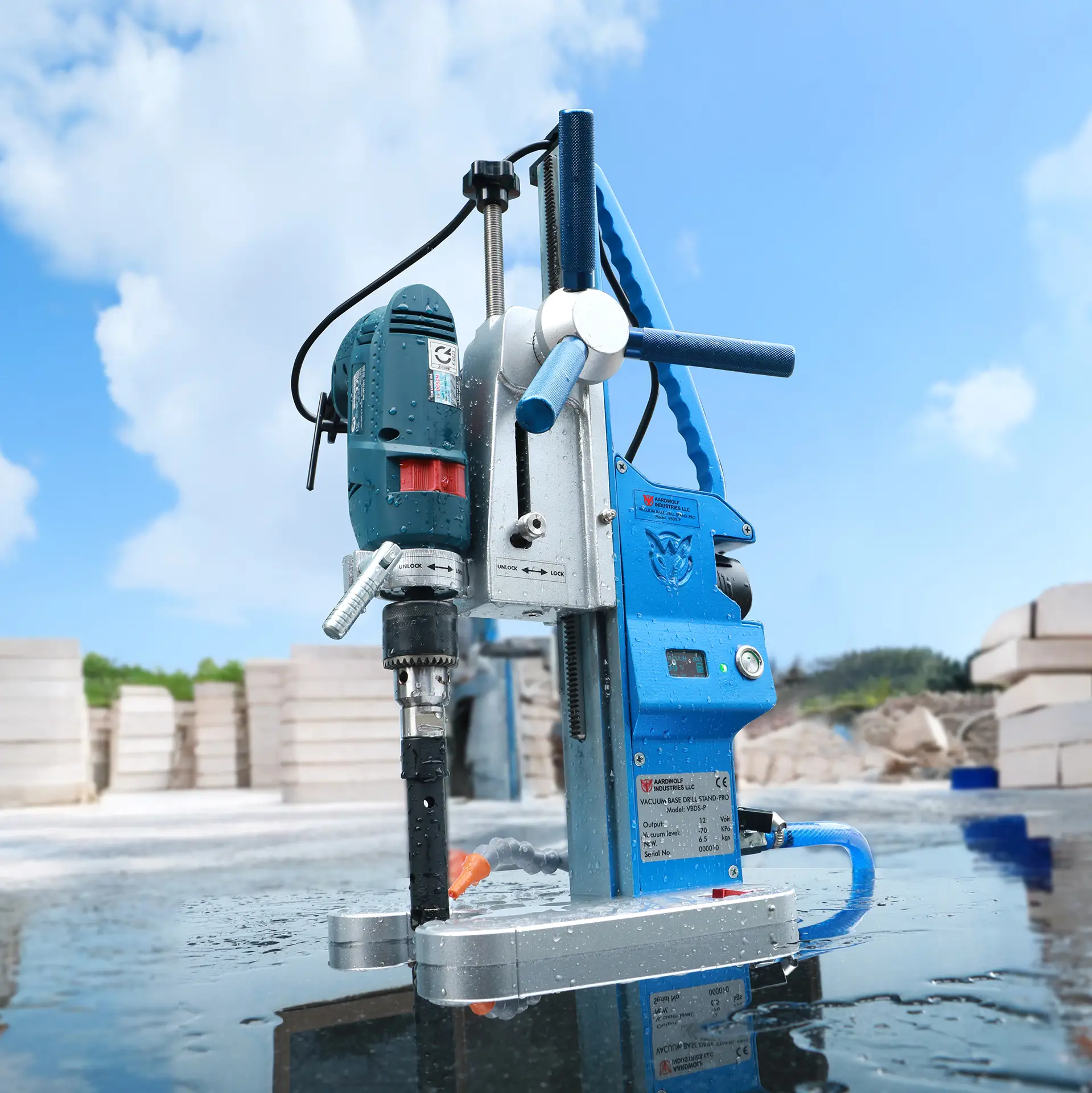 Vacuum Base Drill Stand – Pro 