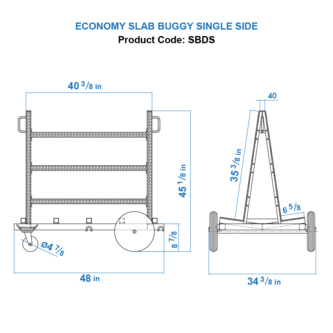 Slab Buggies SBDS (Dimension)