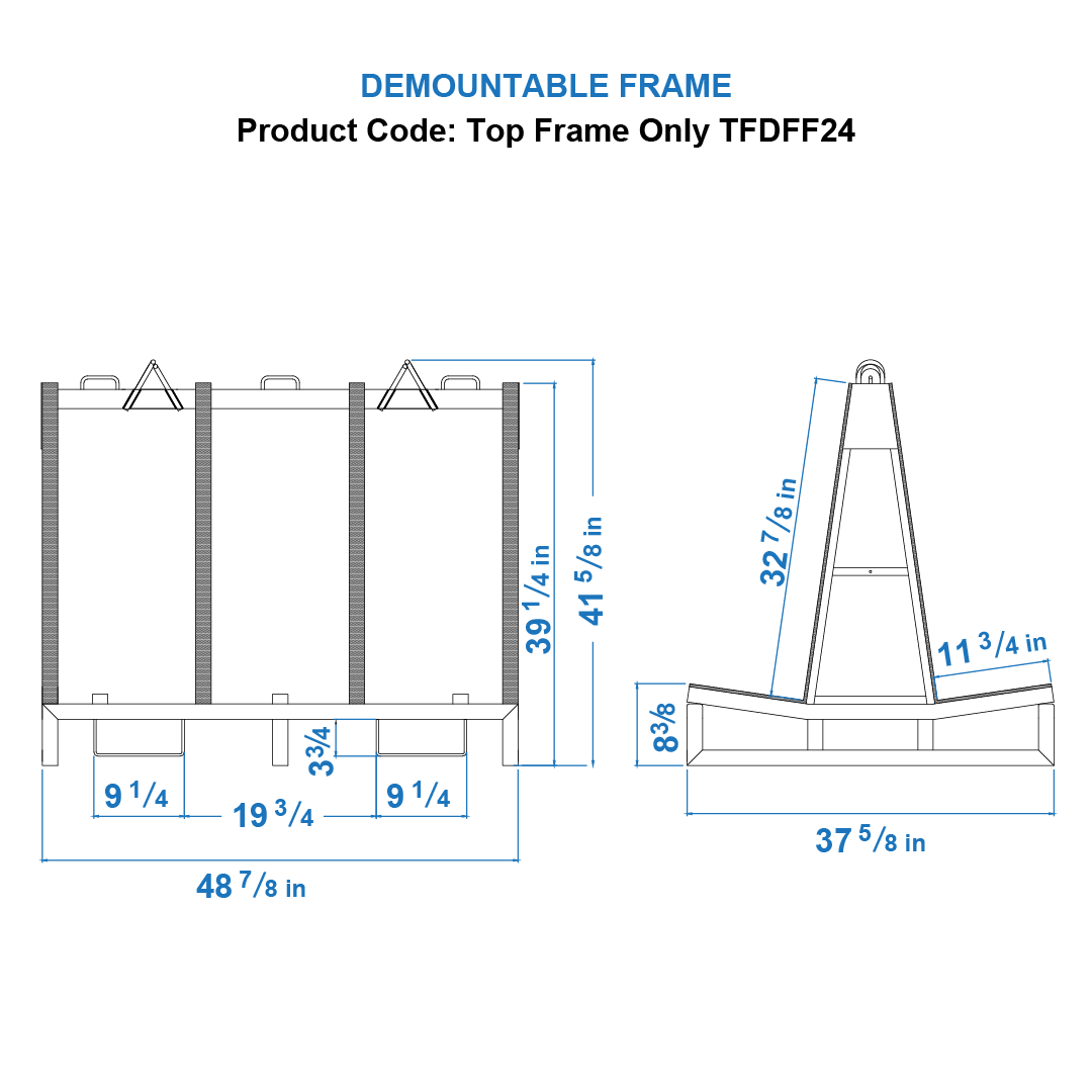 Top Frames Only TFDFF24 (Dimension)