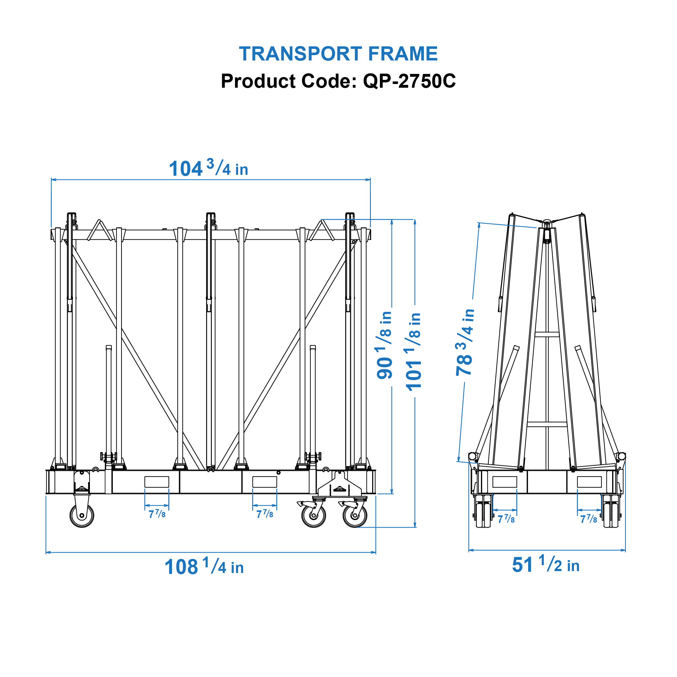 Transport Frames - Heavy Duty QP-2750C