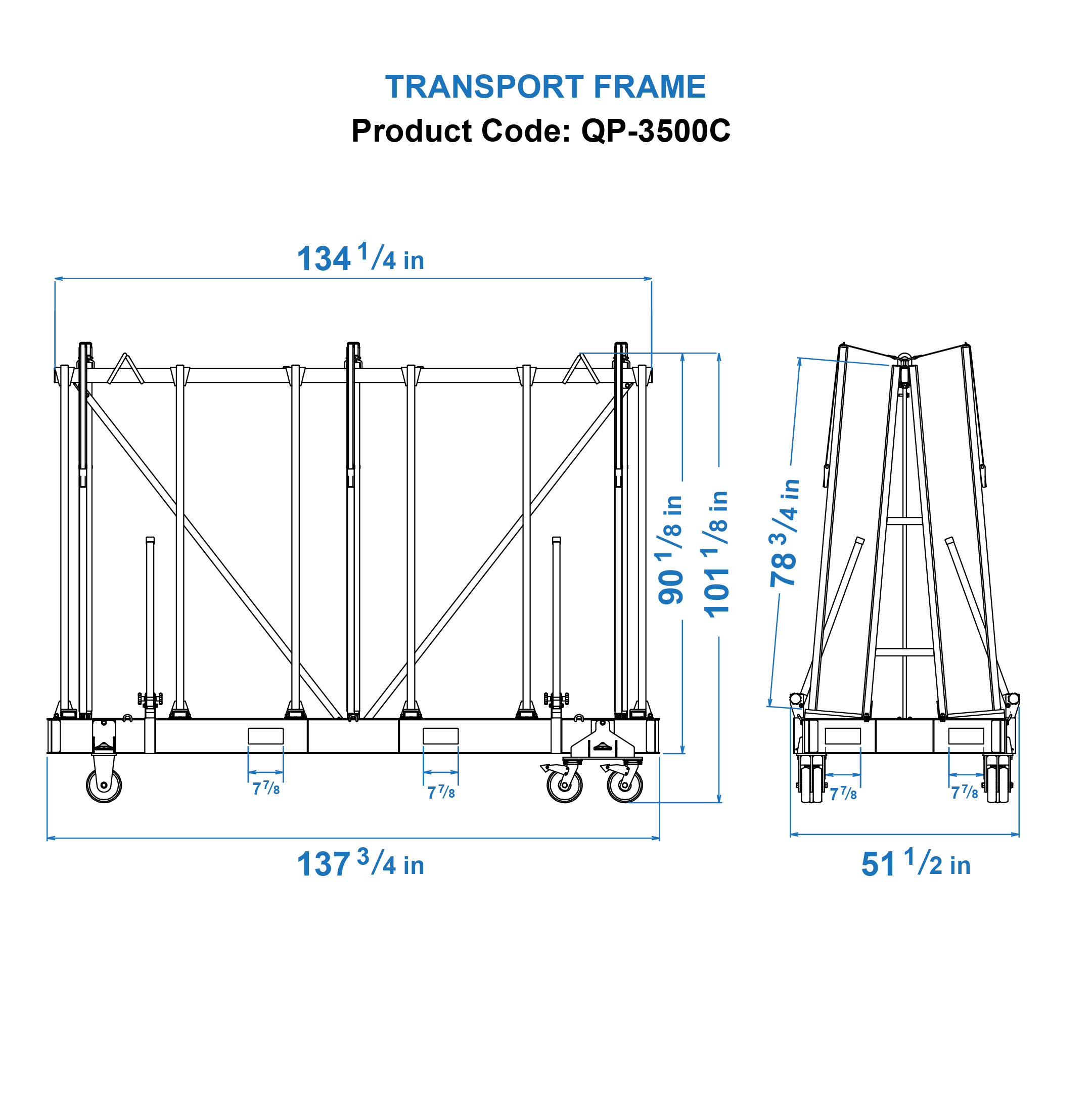 Transport Frames - Heavy Duty QP-3500C