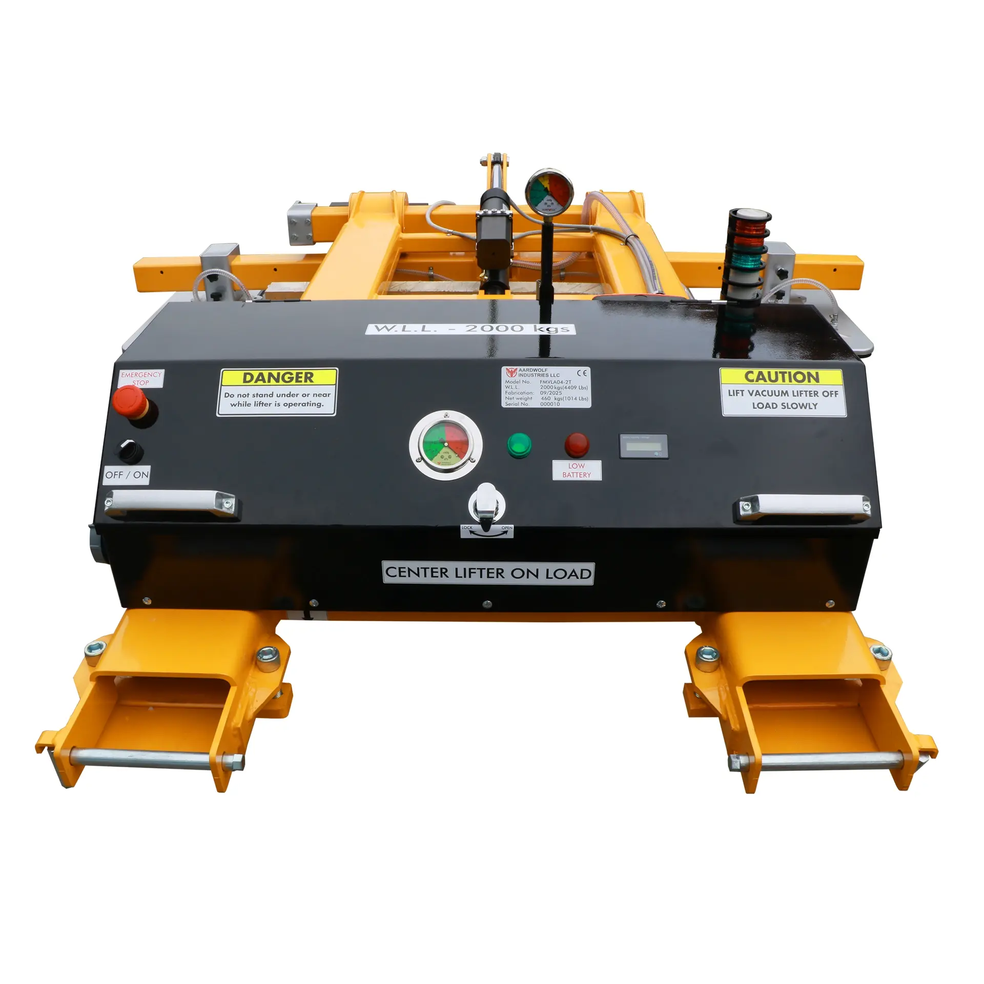 Fork Mounted Vacuum Lifting Attachments FMVLA04-2T