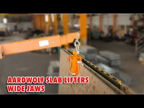 Aardwolf Slab Lifter Auto Wide Jaw AL30AWJ  product demonstration video thumbnail - Watch tutorial on YouTube