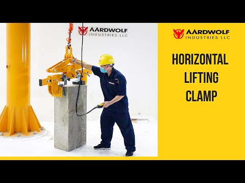 Video thumbnail: Horizontal Stone Lifting Clamps product demonstration