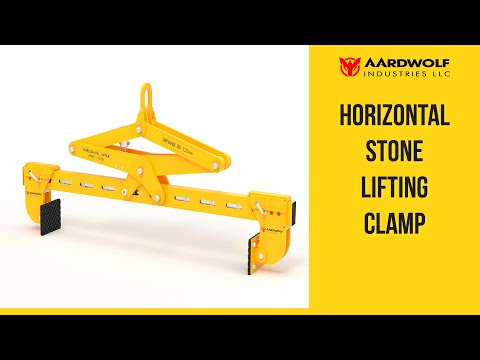 Horizontal Stone Lifting Clamps product demonstration video thumbnail - Watch tutorial on YouTube