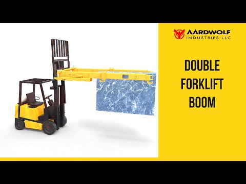 Double Forklift Boom DFB2/5000 product demonstration video thumbnail - Watch tutorial on YouTube