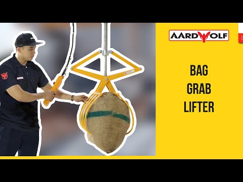 Video thumbnail: Elevador de bolsas con agarre BGL600 product demonstration
