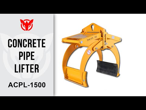 Concrete Pipe Lifters product demonstration video thumbnail - Watch tutorial on YouTube
