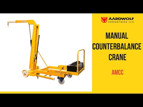 Counterbalance Crane product demonstration video thumbnail - Watch tutorial on YouTube