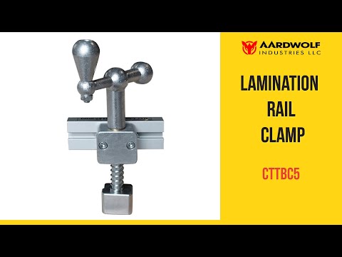 Lamination Rail Clamps product demonstration video thumbnail - Watch tutorial on YouTube