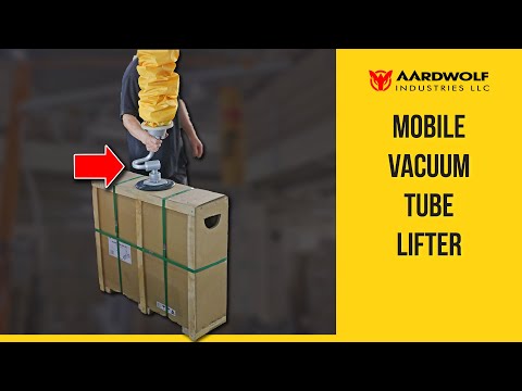 Mobile Vacuum Tube Lifter AVTL1 product demonstration video thumbnail - Watch tutorial on YouTube