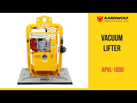Vacuum Lifter with Petrol Fuelled Engine APVL1000 product demonstration video thumbnail - Watch tutorial on YouTube