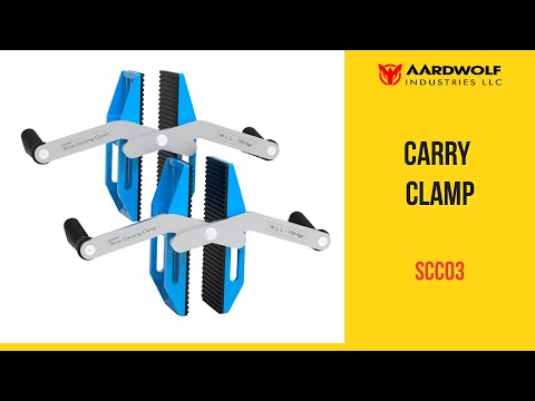 Sheet Material Carry Clamps  product demonstration video thumbnail - Watch tutorial on YouTube