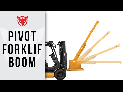 Pivot Forklift Booms product demonstration video thumbnail - Watch tutorial on YouTube