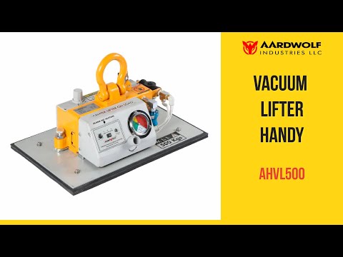 Vacuum Lifter Handy AHVL500 product demonstration video thumbnail - Watch tutorial on YouTube