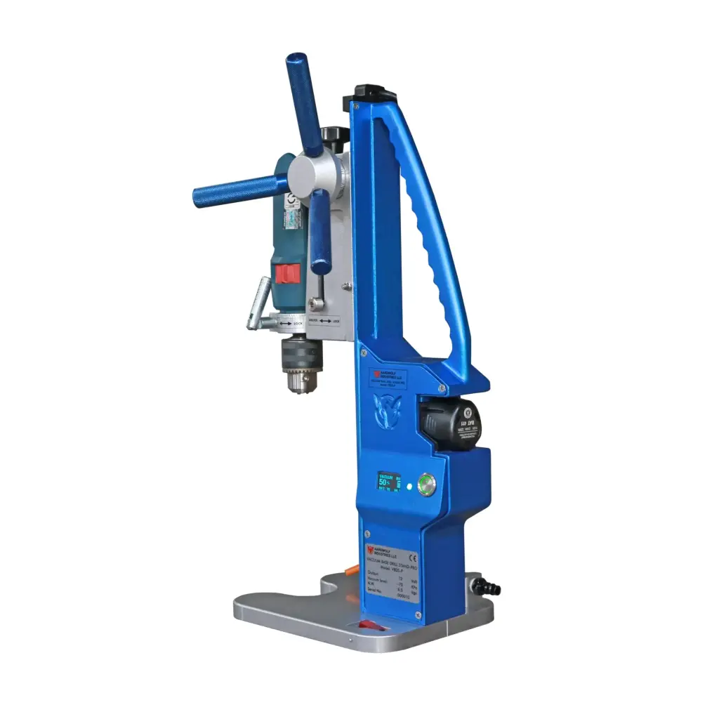 Soporte de Taladro con Base de Vacío – Pro