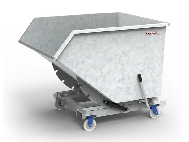 Contenedor de residuos industriales