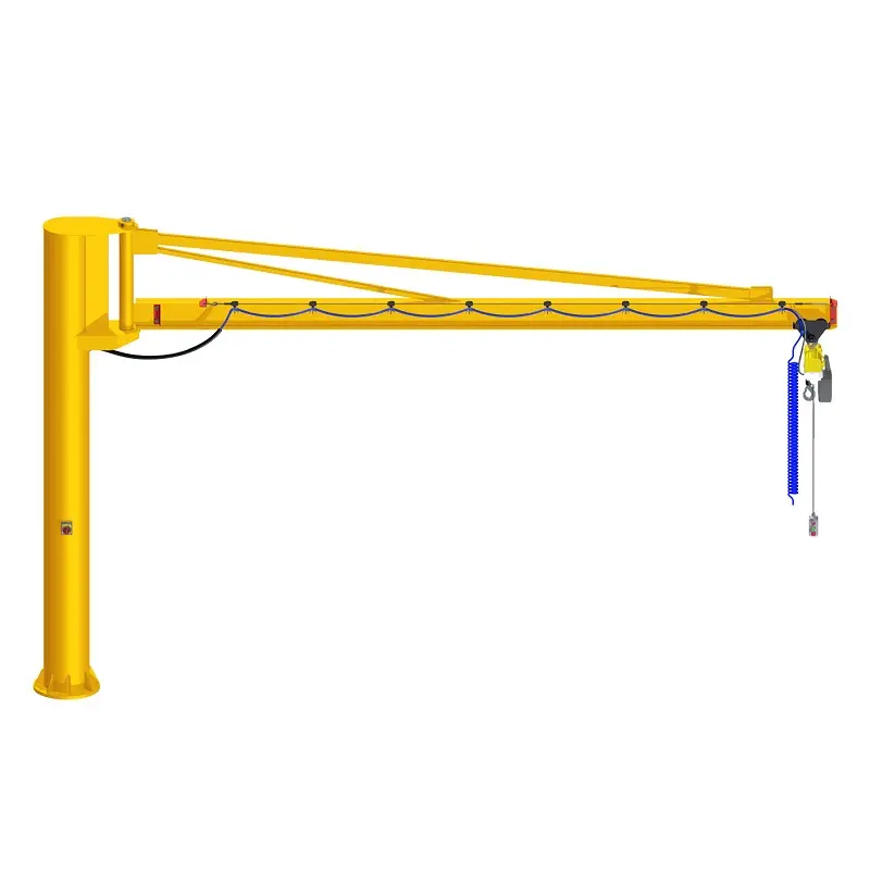 Grúa Pescante Reforzada – Montada en Columna