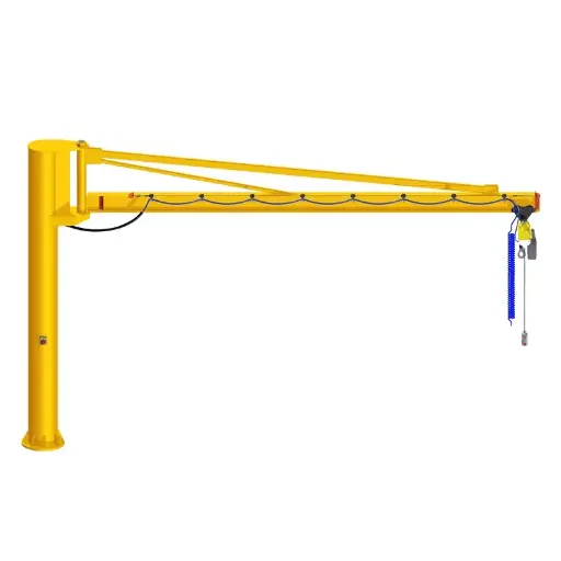 Grúa Pescante Reforzada – Montada en Columna